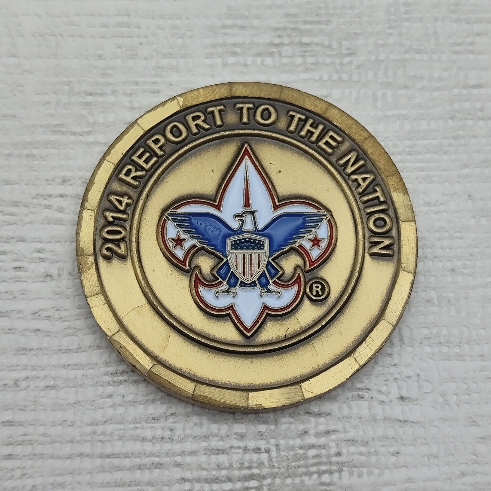 2014 Report to the Nation Challenge Coin 2014 Report to the Nation Challenge Coin