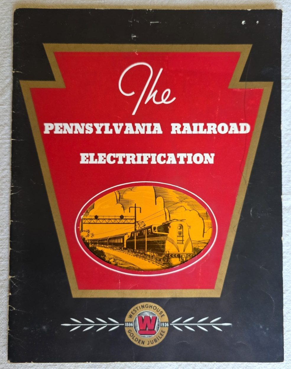 RARE 1936 The Electrification Of Pennsylvania Railroad PRR Westinghouse Book RARE 1936 The Electrification Of Pennsylvania Railroad PRR Westinghouse Book