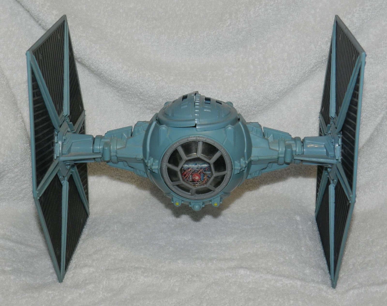 STAR WARS - 1995 KENNER POWER OF THE FORCE BLUE TIE FIGHTER POTF STAR WARS - 1995 KENNER POWER OF THE FORCE BLUE TIE FIGHTER POTF