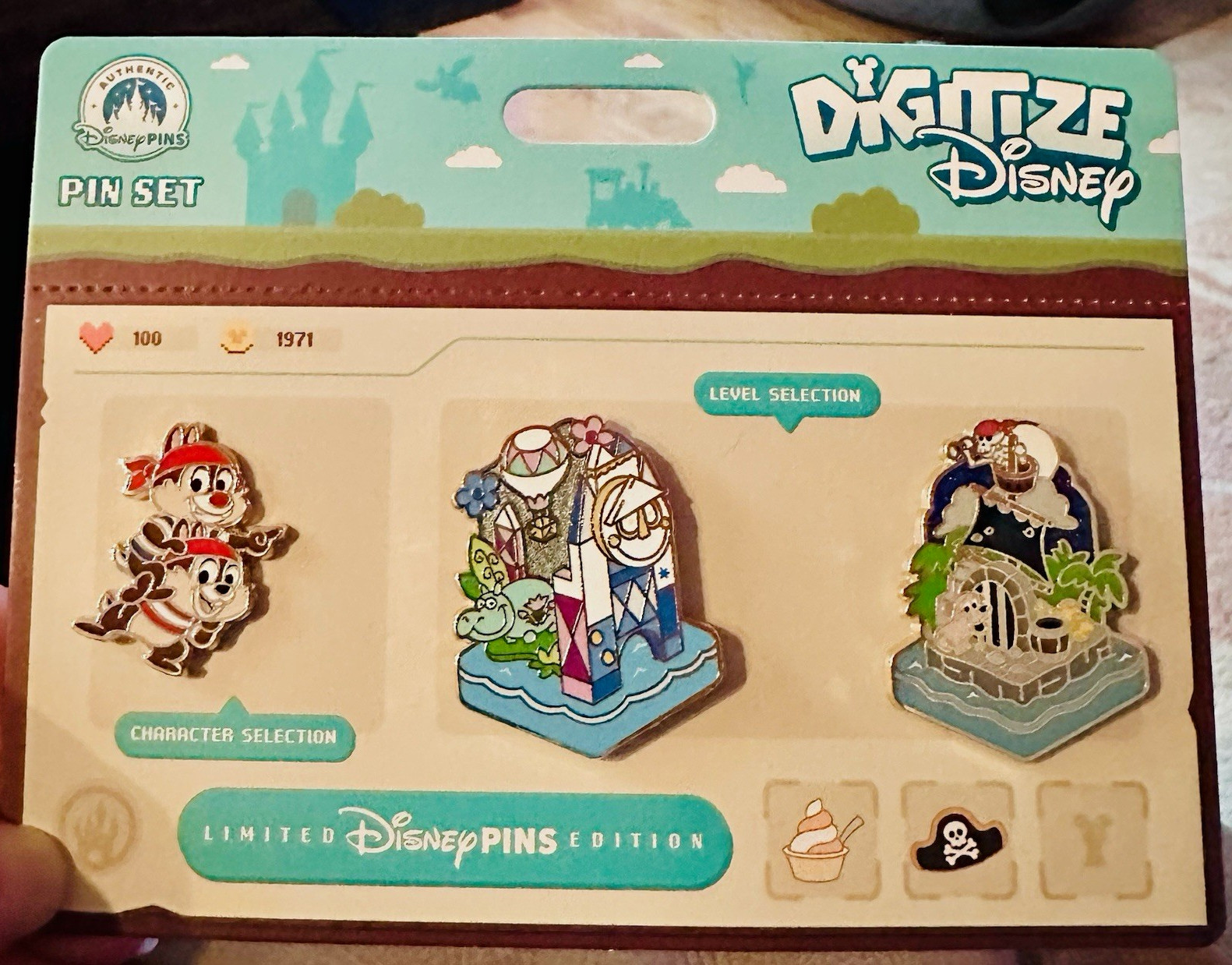 2026 Digitize Disney Chip & Dale 3 Pin set Pirates Small World LE 3000 Pin 2026 Digitize Disney Chip & Dale 3 Pin set Pirates Small World LE 3000 Pin