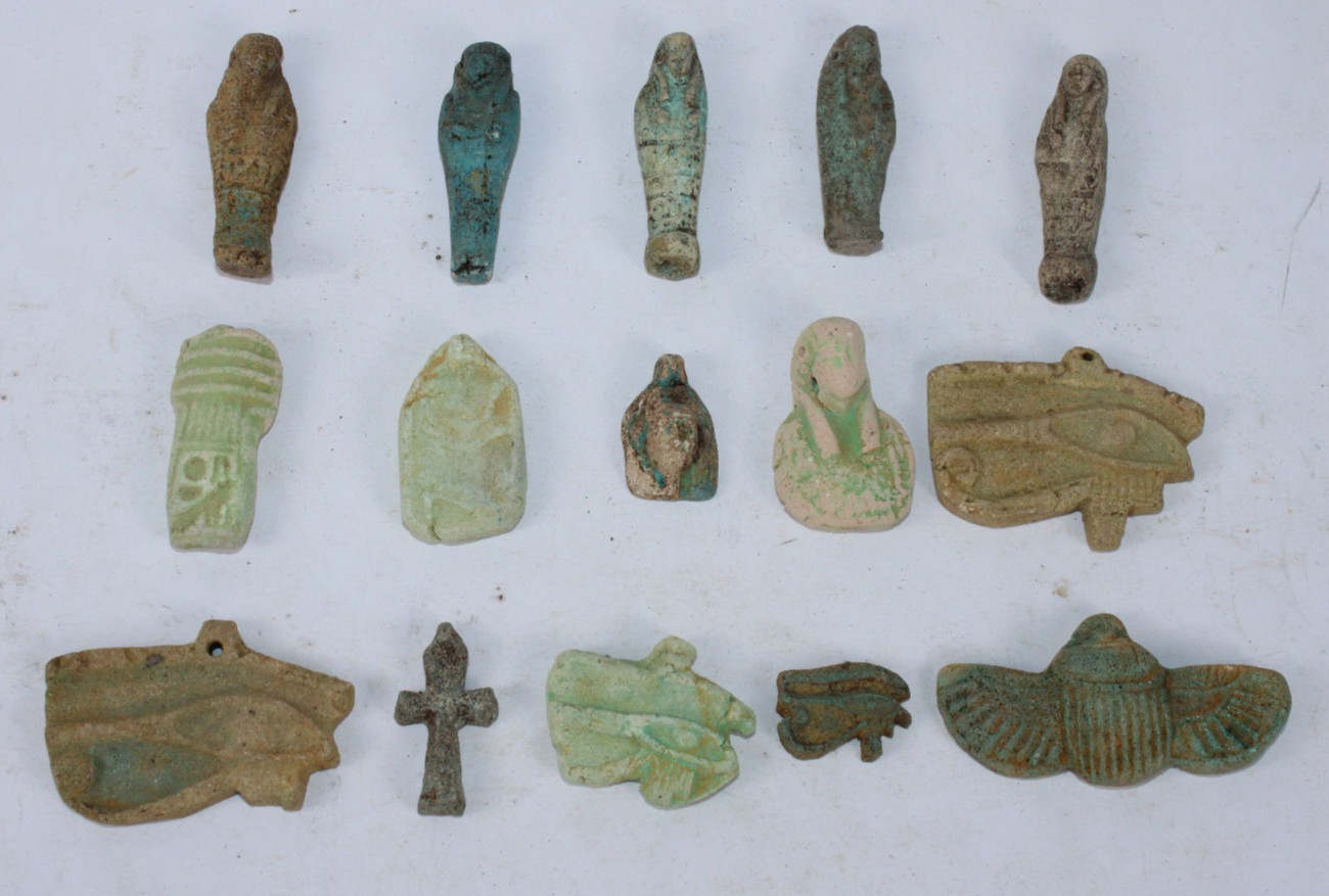 COLLECTION OF RARE ANCIENT EGYPTIAN PHARAONIC ANTIQUE Amulet EGYCOM