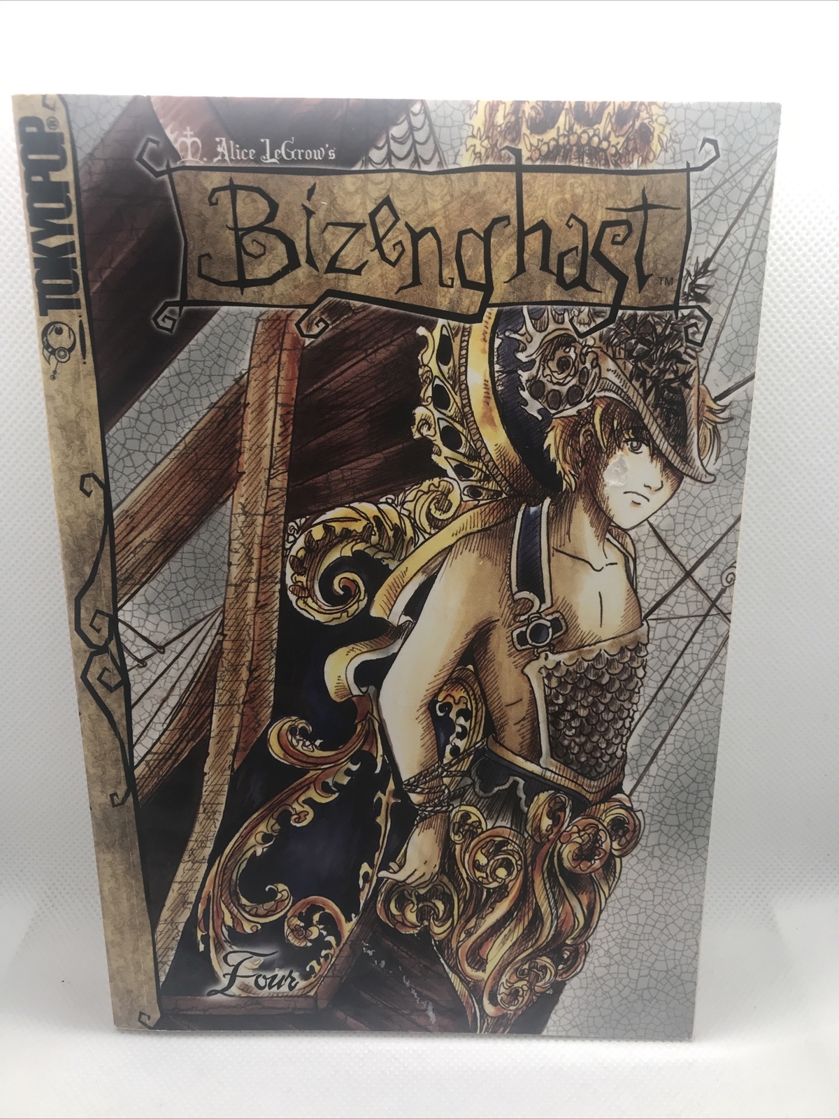 Bizenghast Volume 4 By M. Alice LeGrow Tokyopop Manga Comic Bizenghast Volume 4 By M. Alice LeGrow Tokyopop Manga Comic