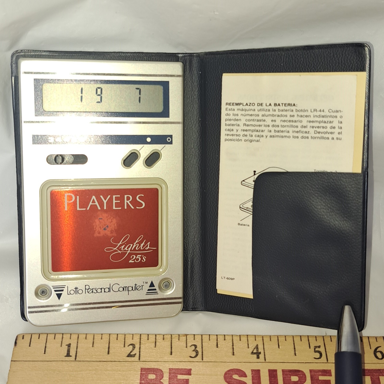 Vintage Players Lights 25’s Cigarettes Players Lotto Personal Computer UNTESTED Vintage Players Lights 25’s Cigarettes Players Lotto Personal Computer UNTESTED