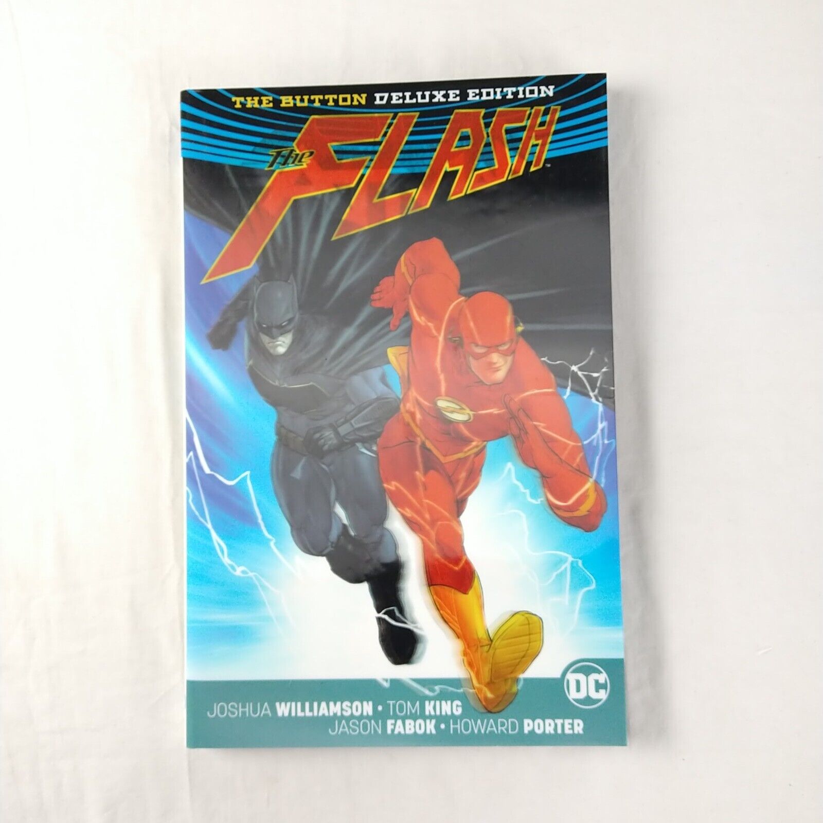 Batman/The Flash The Button #1 Deluxe Holo Lenticular Edition (2017 DC Comics)