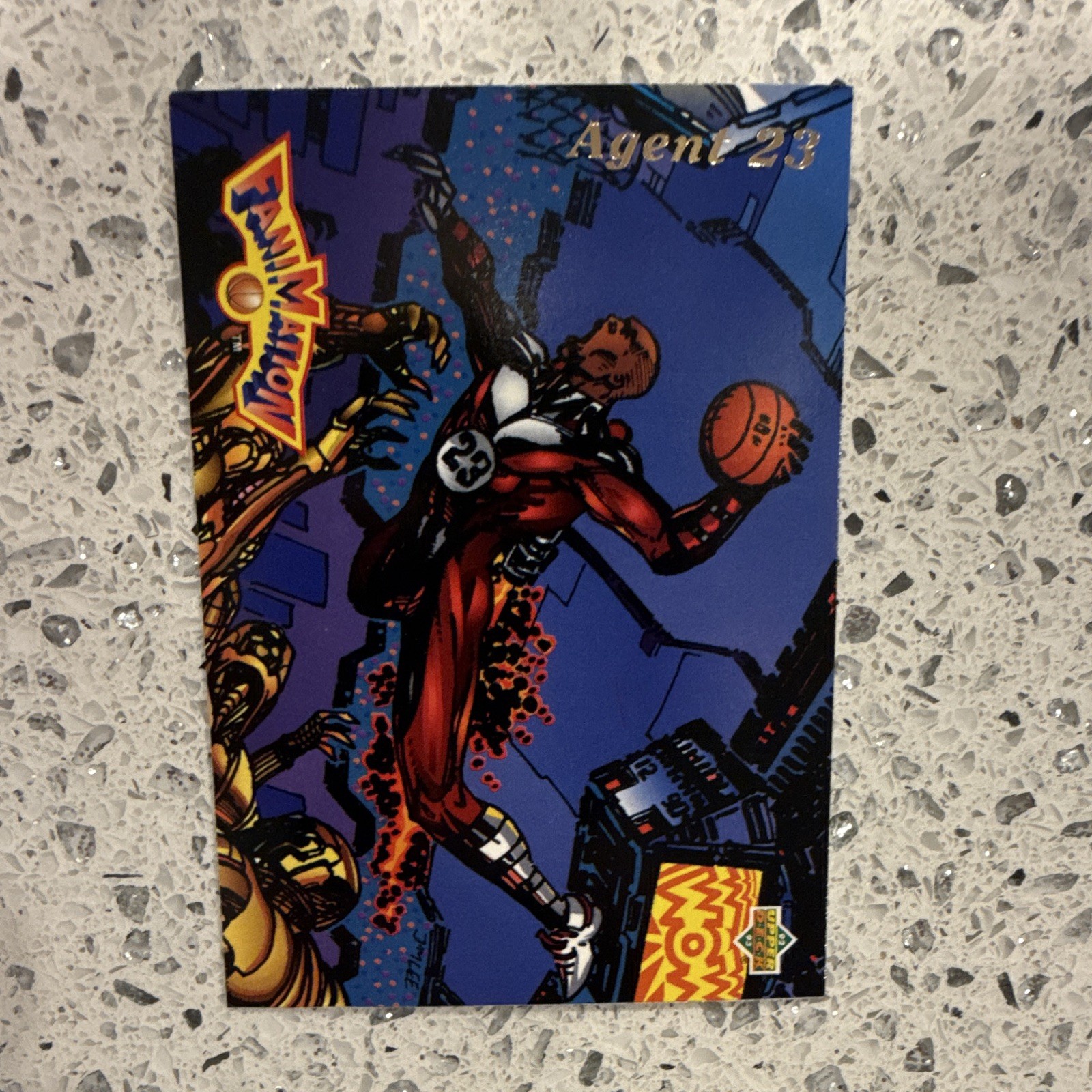 Upper Deck 1993 Fanimation Michael Jordan Agent 23 #506 Hologram Card Upper Deck 1993 Fanimation Michael Jordan Agent 23 #506 Hologram Card