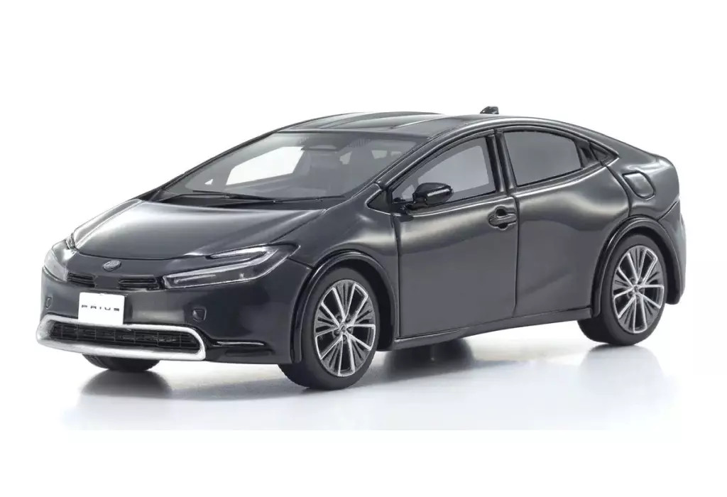 Kyosho Samurai 1/43 Toyota Prius Z Hybrid Gray Resin Model Car KSR43131GR