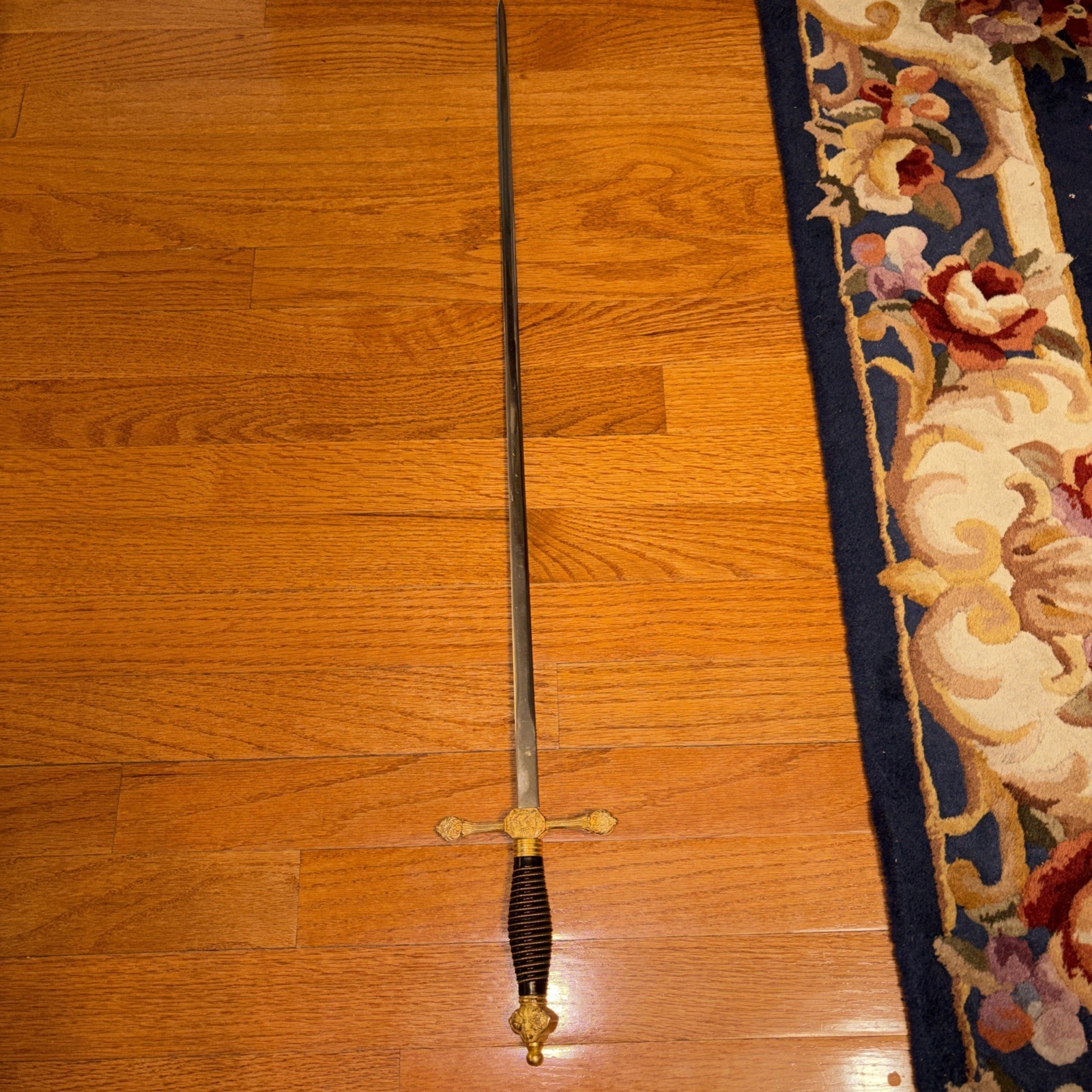 Vintage Ceremonial Masons Officer Sword Freemason Collectible Vintage Ceremonial Masons Officer Sword Freemason Collectible