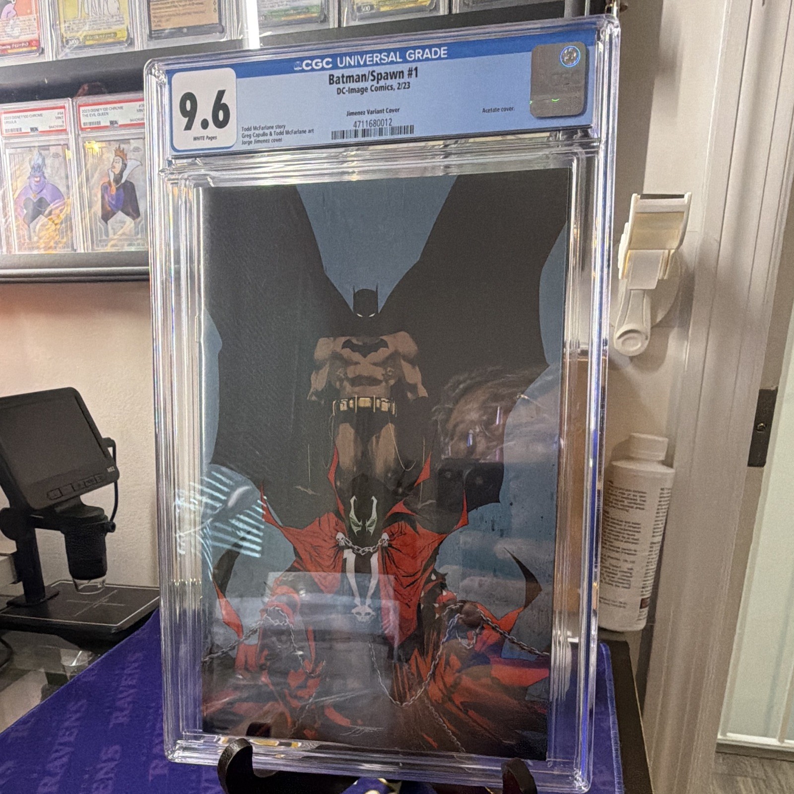 Batman/Spawn #1 (2022) CGC 9.6 Variant Cover Jorge Jimenez McFarlane Capullo Batman/Spawn #1 (2022) CGC 9.6 Variant Cover Jorge Jimenez McFarlane Capullo
