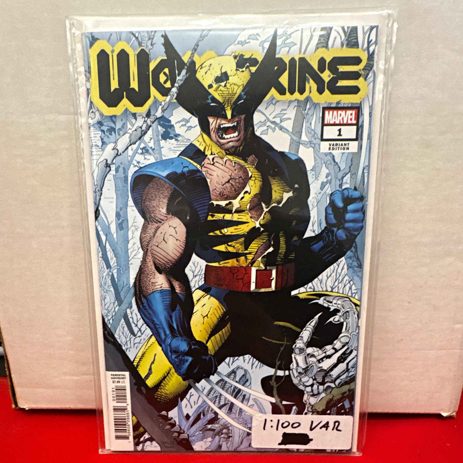 Marvel Comics Wolverine #1 1:100 Variant Cover Modern Age Single Issue English Marvel Comics Wolverine #1 1:100 Variant Cover Modern Age Single Issue English