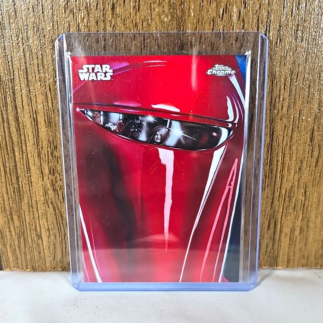 2026 Topps Chrome  Star Wars Reflections Insert R-18 The Emperor's Arrival