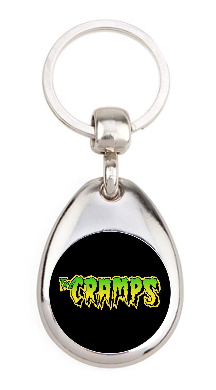 The Cramps Punk Rock Cult Metal Keychain