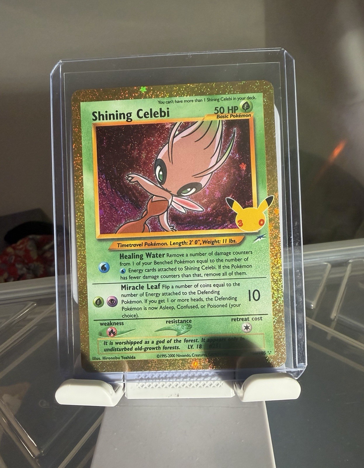 Pokemon 30th Celebration Shining Celebi 106/105
