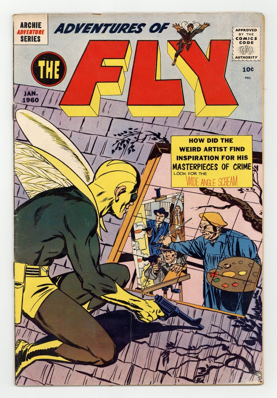Adventures of the Fly #4 GD+ 2.5 1960 Adventures of the Fly #4 GD+ 2.5 1960