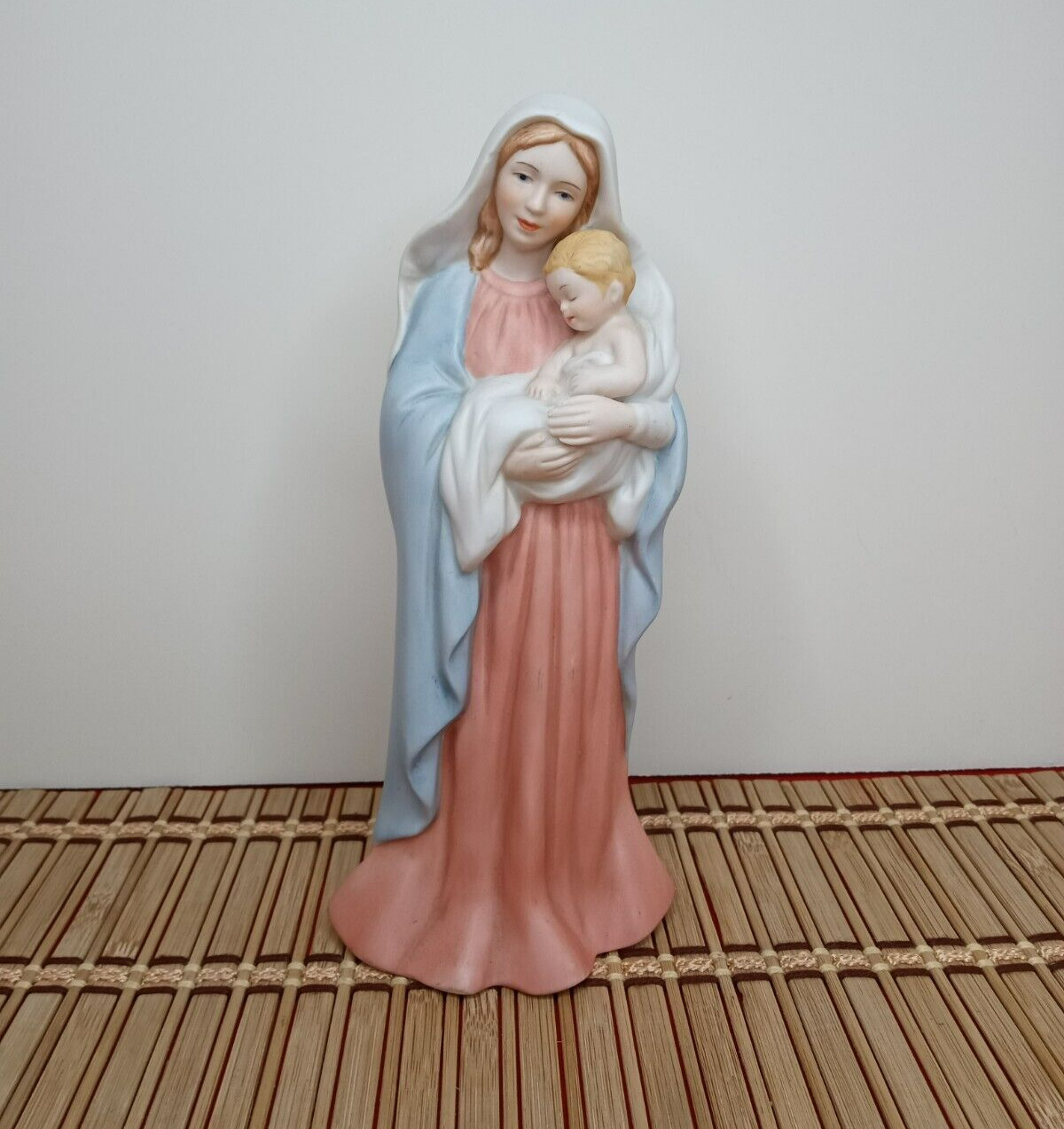 Virgin Mary / Madonna & Jesus Christ Child Figurine Home Interiors