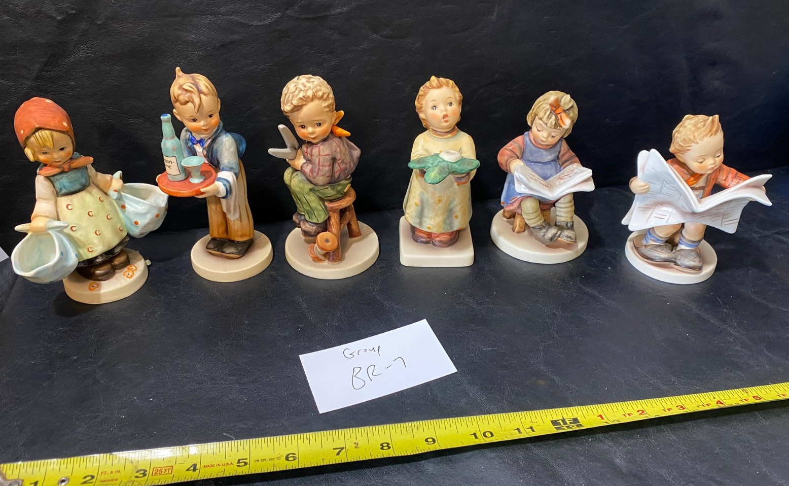 Hummel Goebel figures Lot of 6 vintage figurines boy girl Hummel boys girls Hummel Goebel figures Lot of 6 vintage figurines boy girl Hummel boys girls