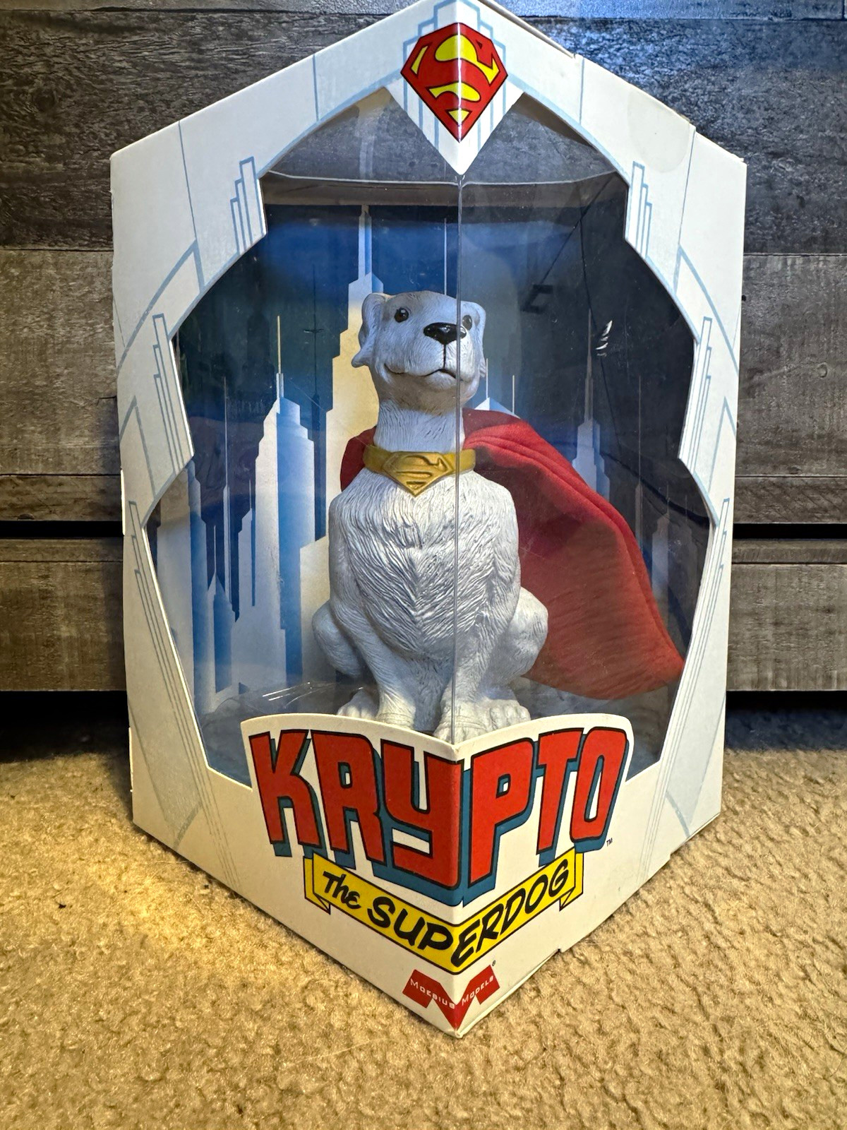 DC Comics Krypto the Superdog Diamond Anniversary Edition Plastic Figure 2015