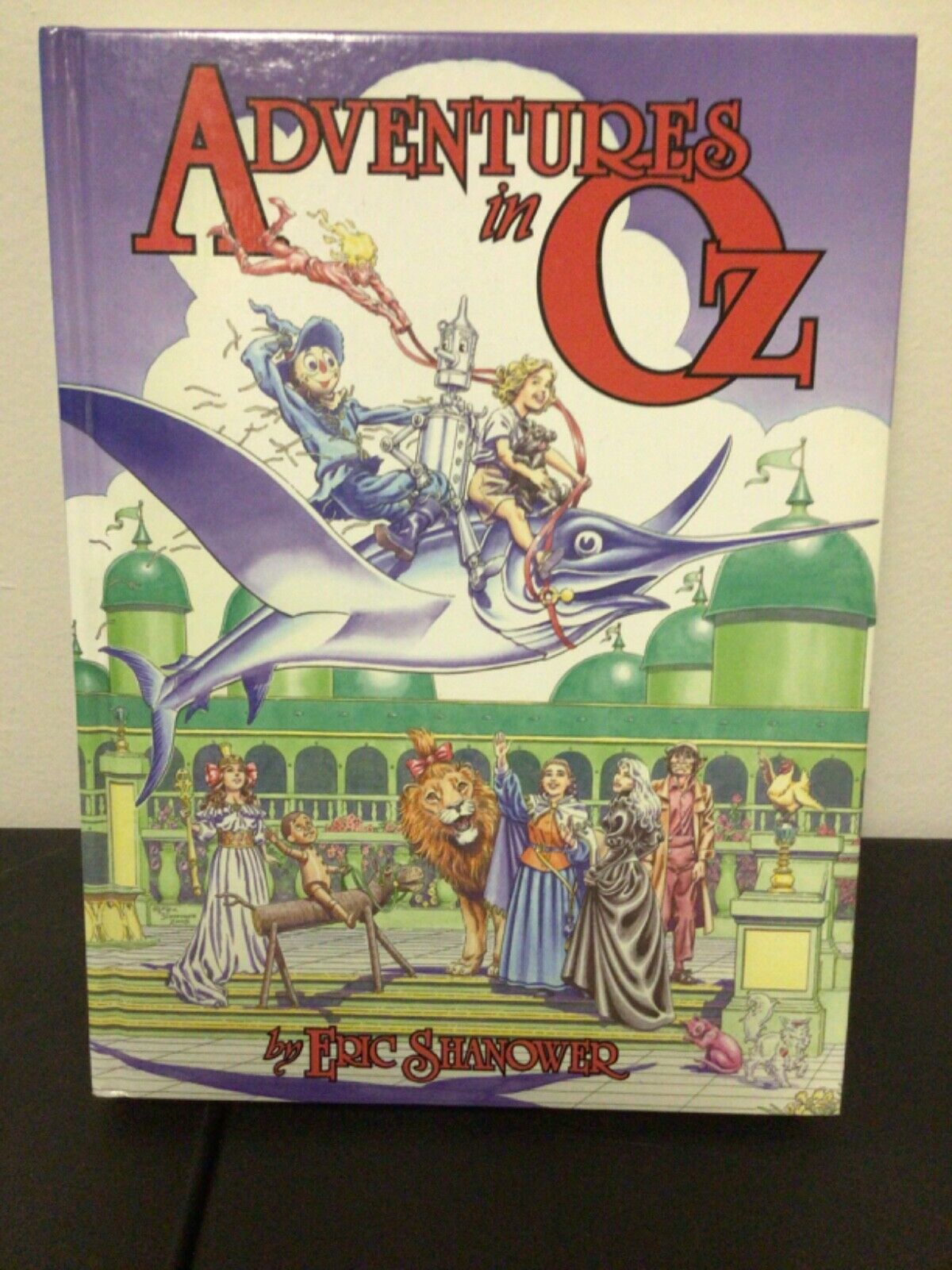 Adventures In Oz Hardcover Graphic Novel SIGNED And Sketch By Eric Shanower