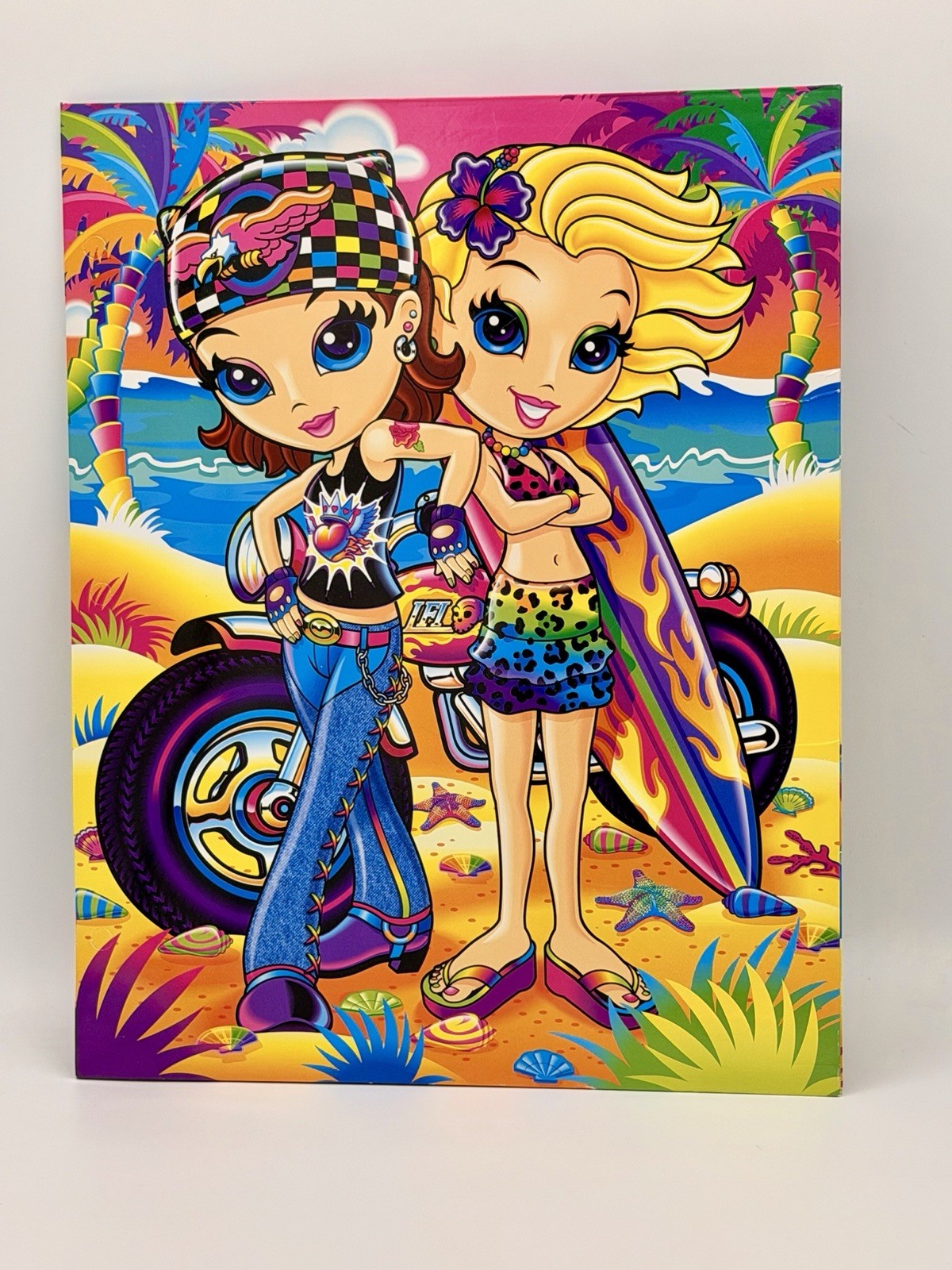 2005 LISA FRANK "BEST BUDZ" BROOKLYN & CASSIE FOLDER - UNPUNCHED