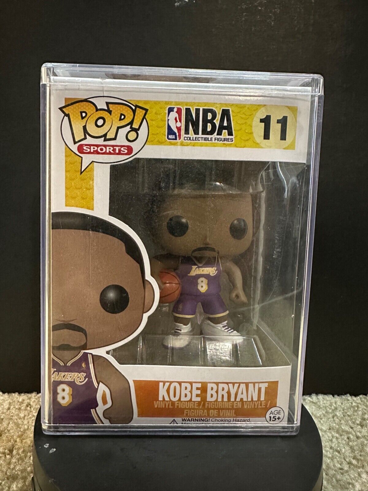 Funko Pop Kobe Bryant #8 Purple NBA 100% Authentic PopLife Rare New Vaulted  