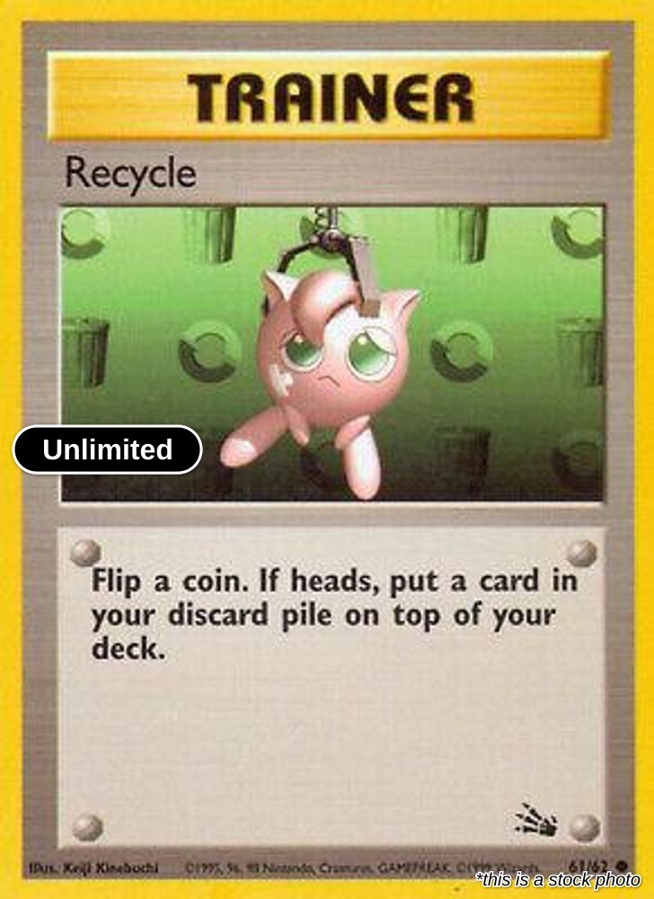 Recycle : FO Unlimited - 61/62 Lightly Played