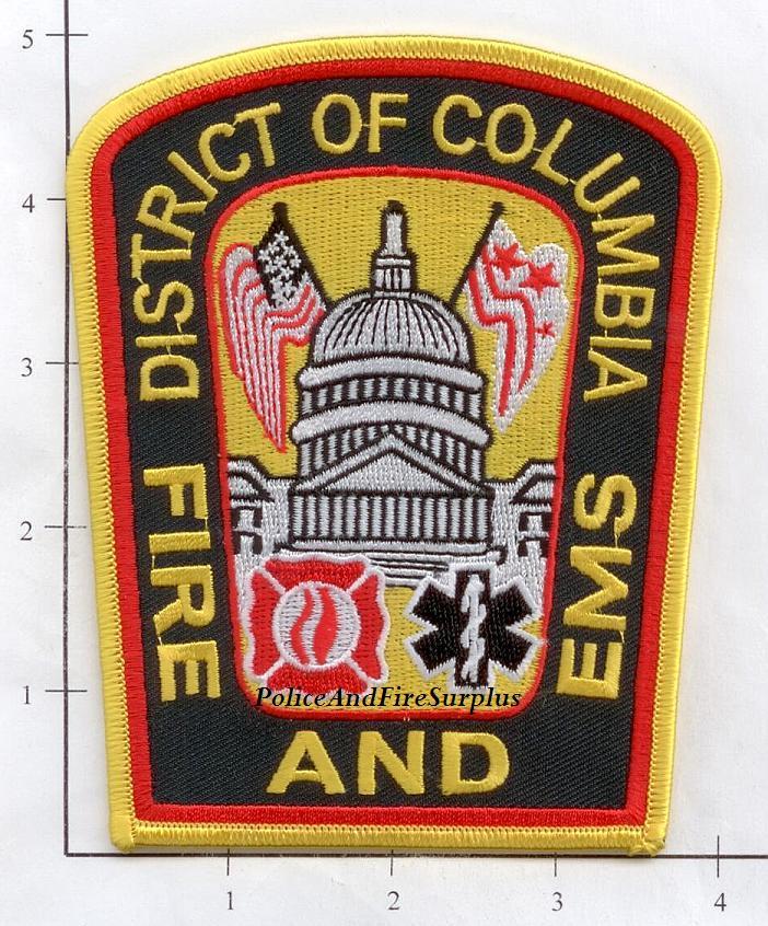 Washington DC - District of Columbia Fire & EMS Patch Washington DC - District of Columbia Fire & EMS Patch