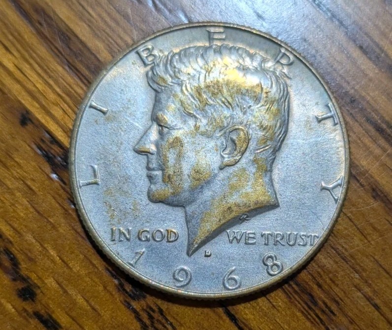 1968 kennedy half dollar double headed magicians trick coin 1968 kennedy half dollar double headed magicians trick coin