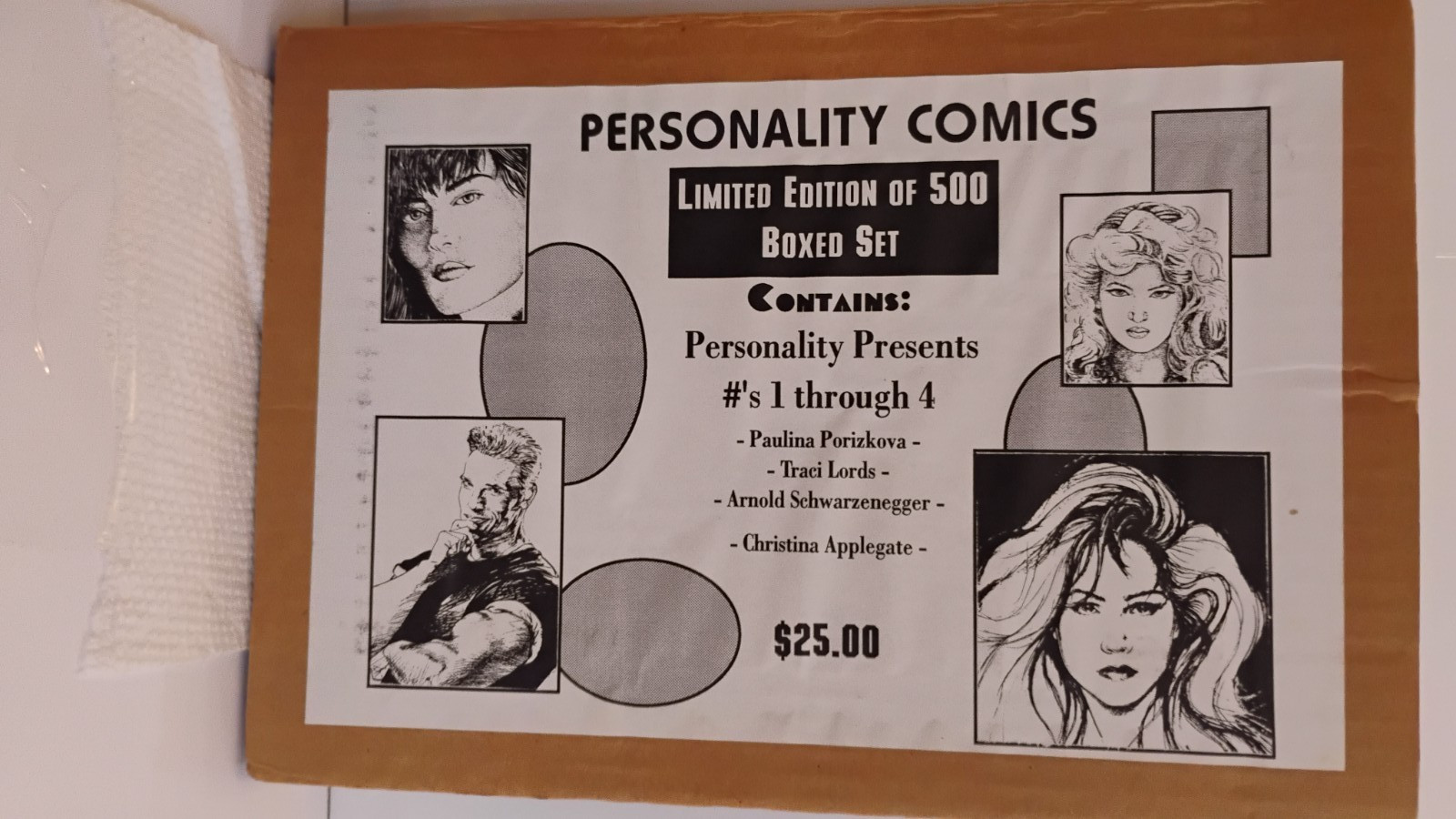 PERSONALITY COMICS PRESENTS - BOXED SET (PERSONALITY COMICS,1991) VF or better PERSONALITY COMICS PRESENTS - BOXED SET (PERSONALITY COMICS,1991) VF or better