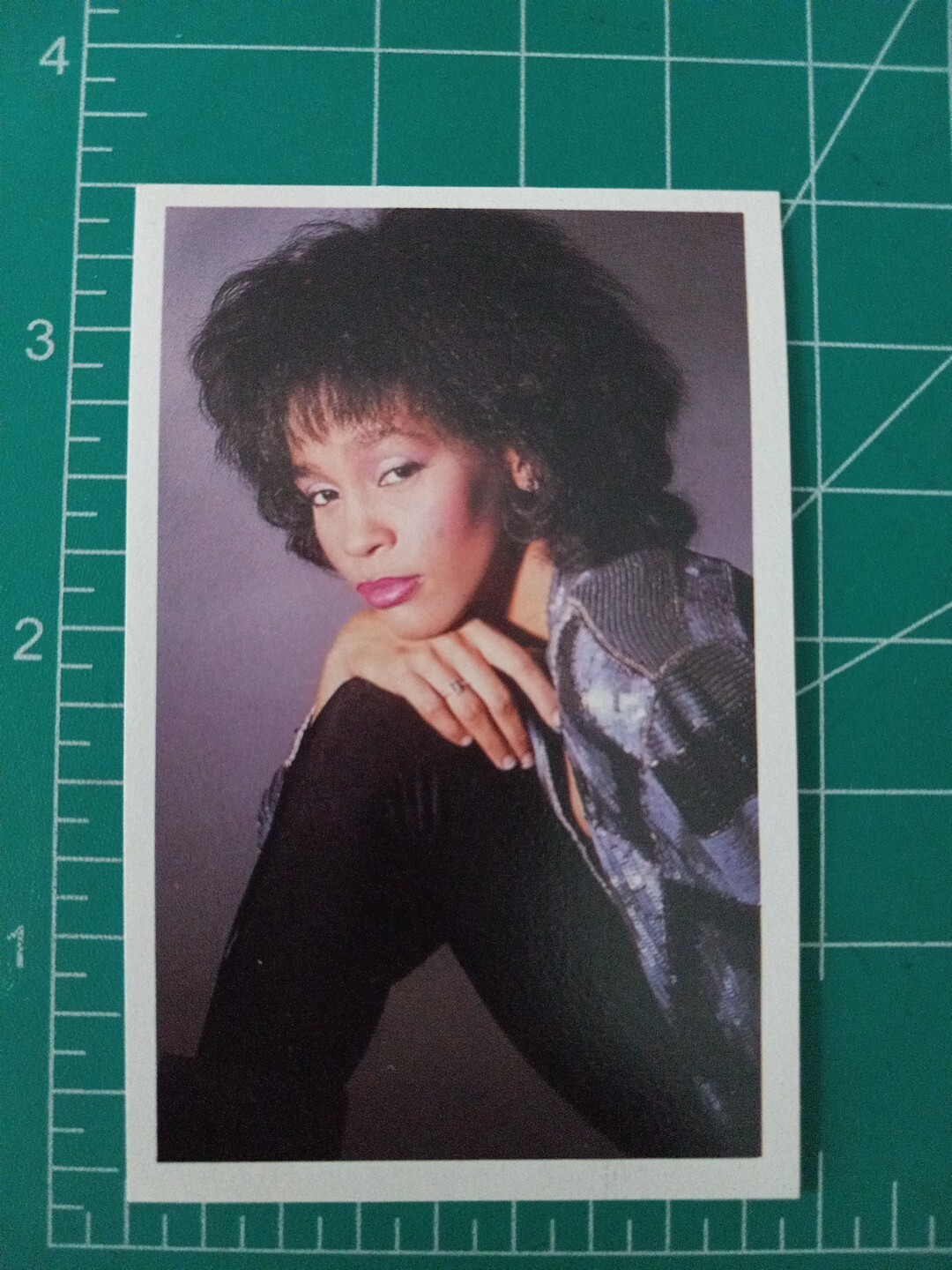 1988 FANZ ROCK MUSIC Pop Stars CARD WHITNEY HOUSTON #97 1988 FANZ ROCK MUSIC Pop Stars CARD WHITNEY HOUSTON #97