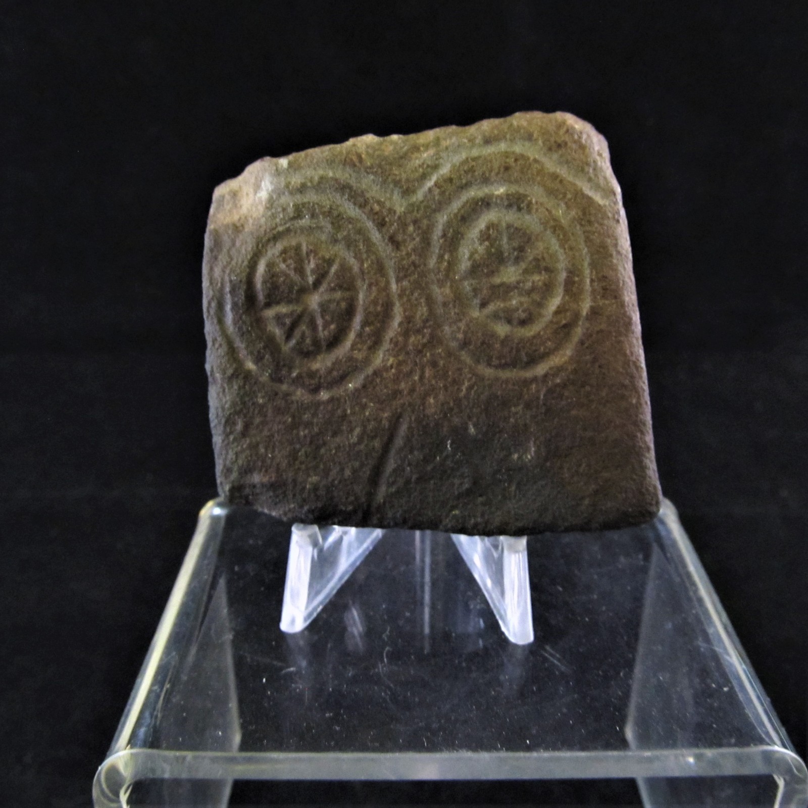 Ancient Iberian Paleolithic Neolithic Stone Owl/Eye Idol Goddess ~ Super Rare Ancient Iberian Paleolithic Neolithic Stone Owl/Eye Idol Goddess ~ Super Rare