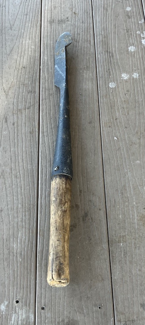 Antique Hand Forged Bark Spud Bark Peeler Antique Hand Forged Bark Spud Bark Peeler
