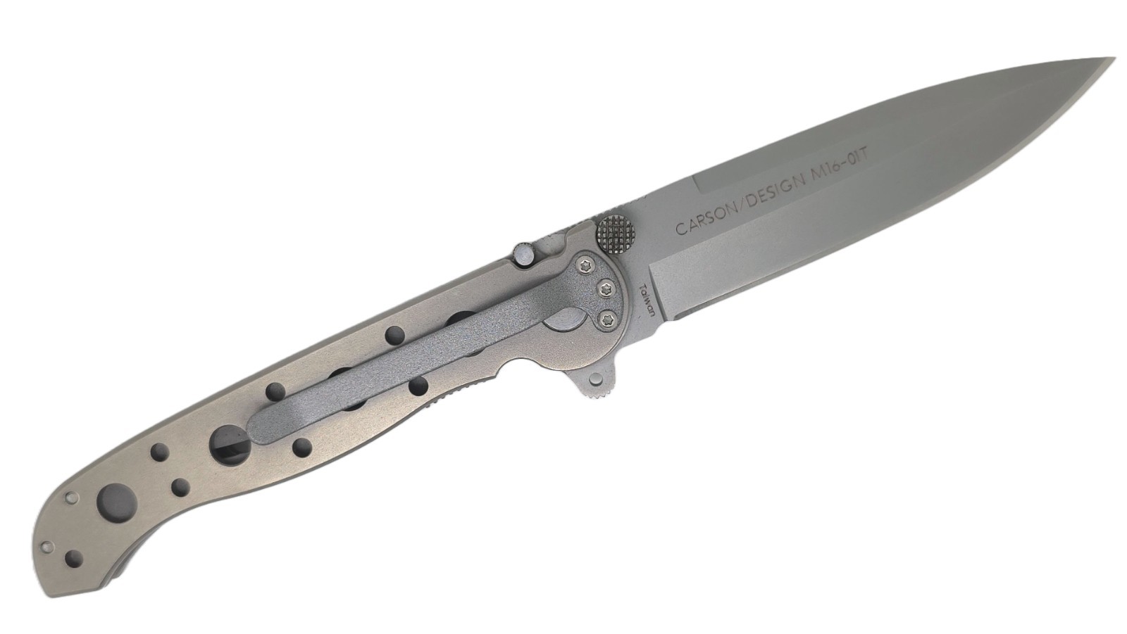New CRKT M16-01T Titanium Carson Flipper AUS-8 Taiwan NIB New CRKT M16-01T Titanium Carson Flipper AUS-8 Taiwan NIB