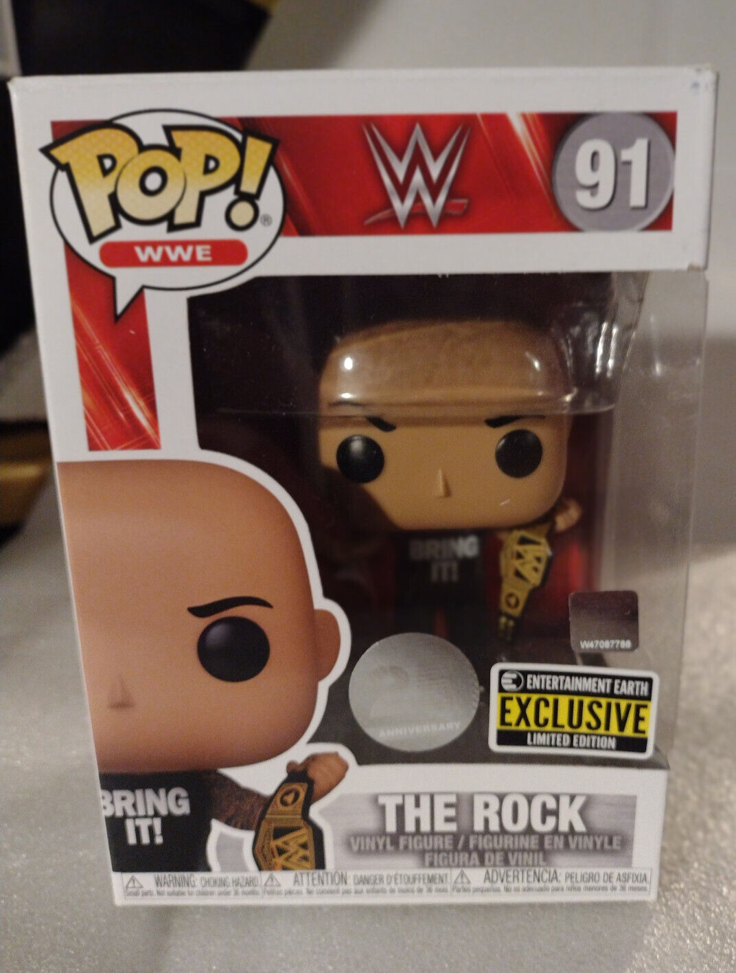 WWE The Rock Funko Pop #91