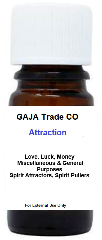 Attraction Oil 5mL - Love, Luck, Money, Spirit Attractor, Spirit Pullers Attraction Oil 5mL - Love, Luck, Money, Spirit Attractor, Spirit Pullers