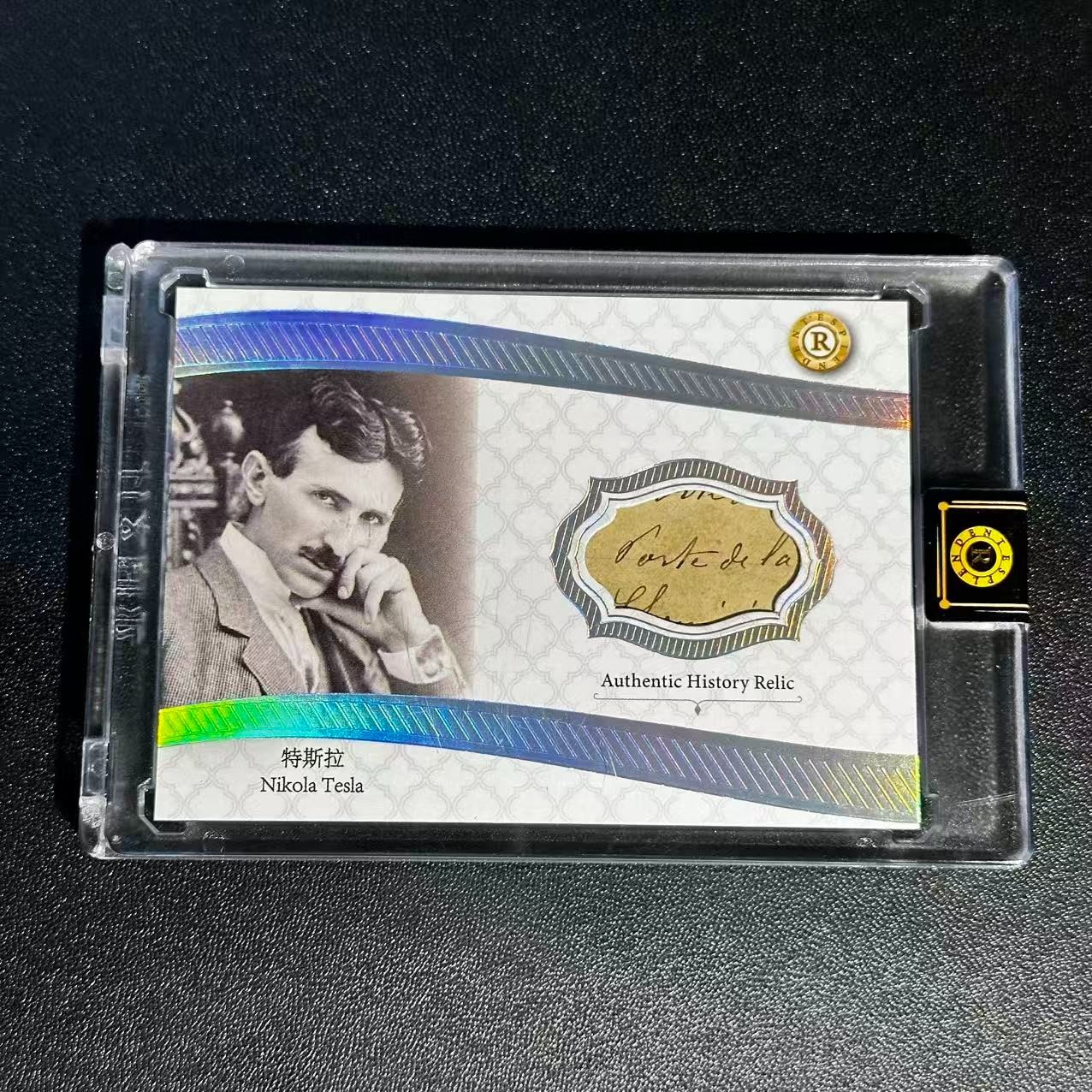 Nikola Tesla 06/50 2026 Eternal Revelation Celebrities Jumbo history Relic