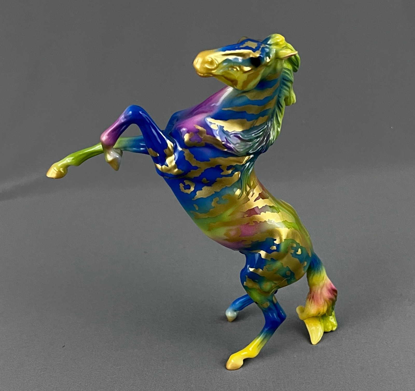 Breyer Horse Favrile Rearing Mustang BreyerFest 2021 Limited Edition #711482