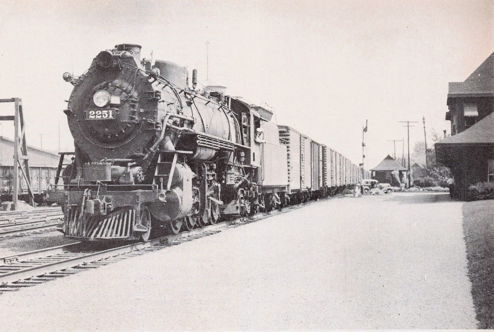 Wabash 2251 St Thomas Station Ontario Chemainus 1044 Steam Trains Vtg Mag Image Wabash 2251 St Thomas Station Ontario Chemainus 1044 Steam Trains Vtg Mag Image