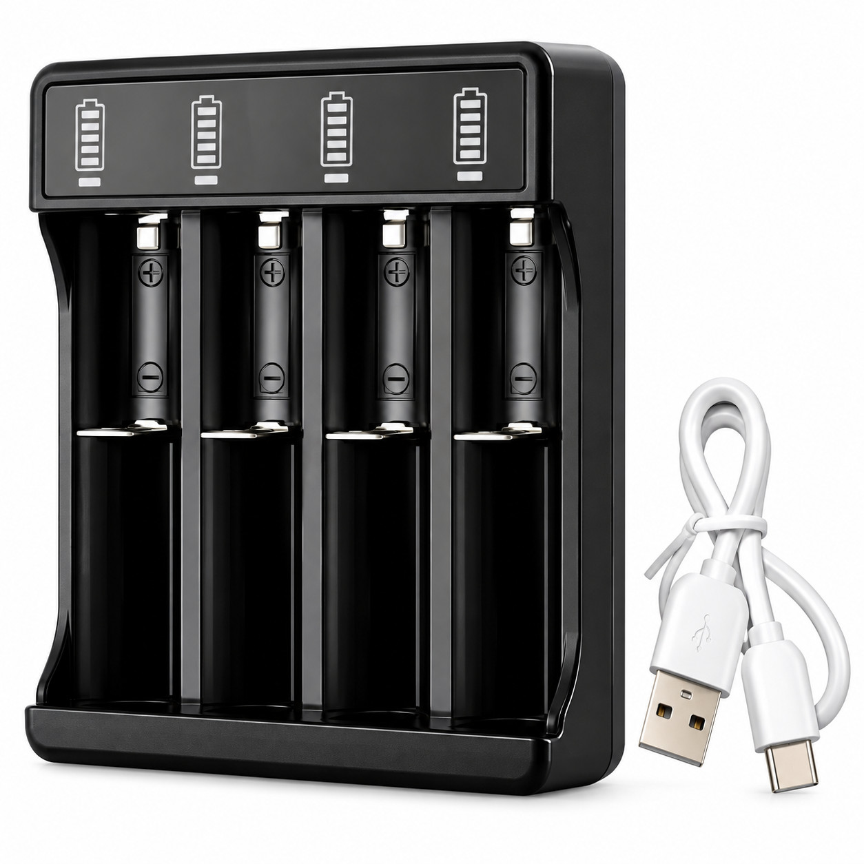 Li-ion Lithium Smart Charger 3.7V 2 4 6 Slot For 16340/14500/26650 RCR123 USA A+ Li-ion Lithium Smart Charger 3.7V 2 4 6 Slot For 16340/14500/26650 RCR123 USA A+