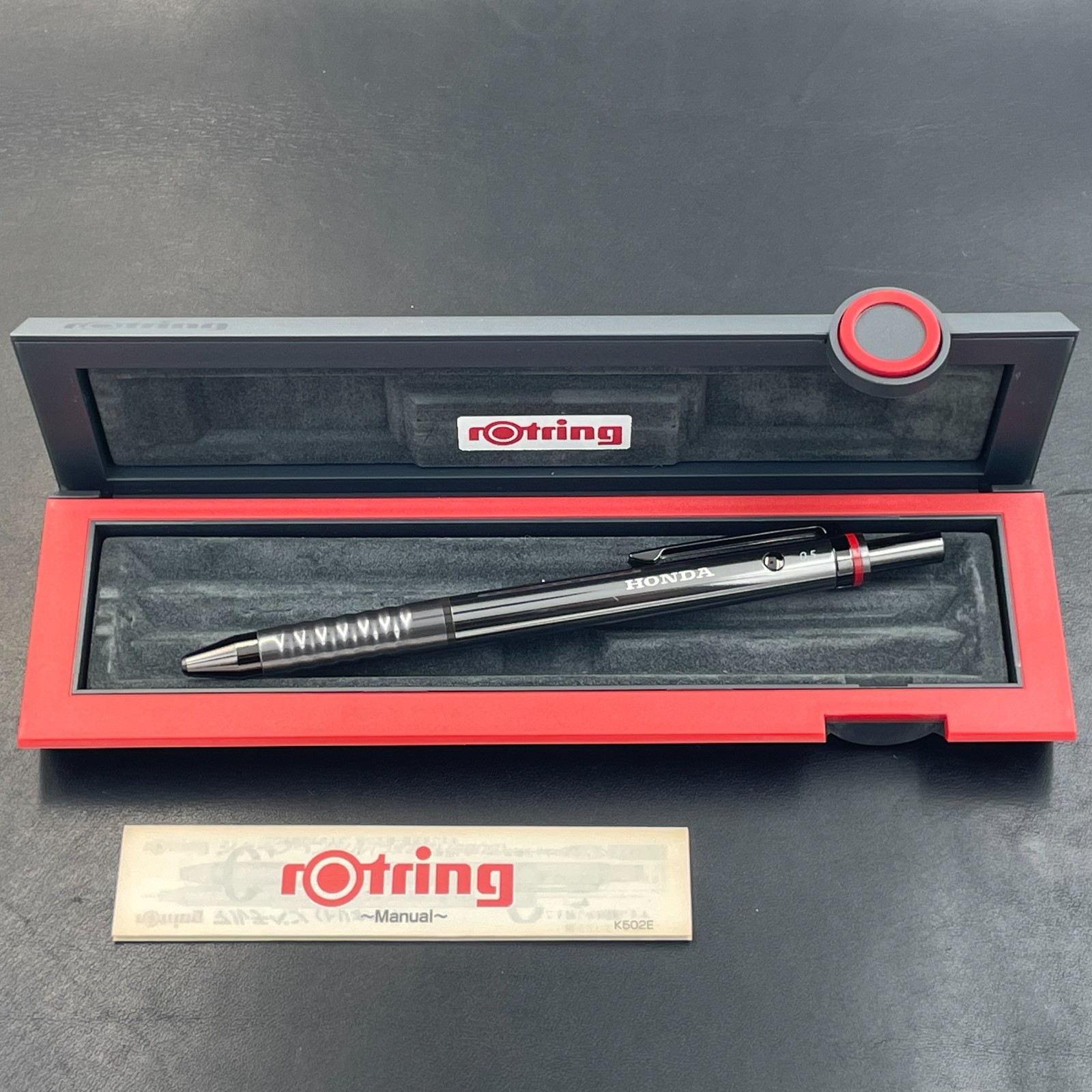 rOtring Esprit HONDA Duo-Pen 0.5mm Mechanical Pencil Ballpoint Vintage Boxed rOtring Esprit HONDA Duo-Pen 0.5mm Mechanical Pencil Ballpoint Vintage Boxed