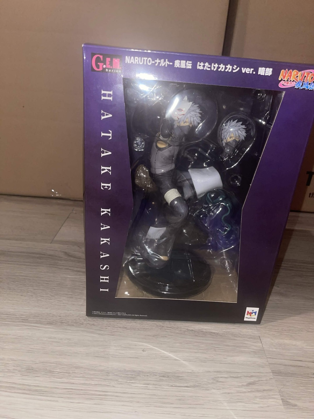 Kakashi Hatake Anbu Version Naruto Shippuden 1/8 Scale Figure MegaHouse G.E.M. Kakashi Hatake Anbu Version Naruto Shippuden 1/8 Scale Figure MegaHouse G.E.M.
