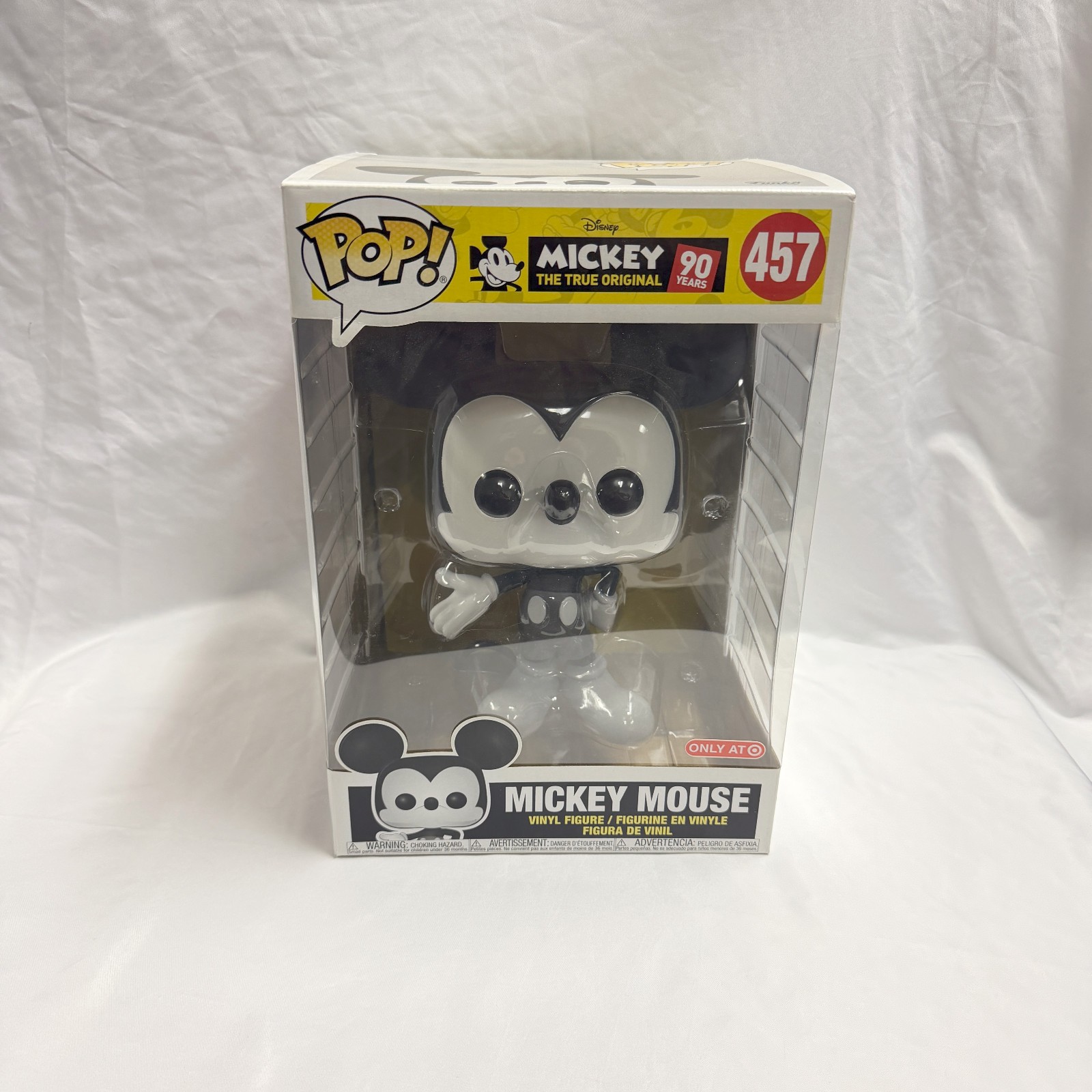 Funko Pop Mickey Mouse The True Original #457 Target Exclusive 10 Inch Funko Pop Mickey Mouse The True Original #457 Target Exclusive 10 Inch