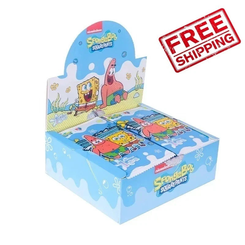 KB SpongeBob Card Mystery Box – 36 Packs Sealed Trading Cards Collectible KB SpongeBob Card Mystery Box – 36 Packs Sealed Trading Cards Collectible