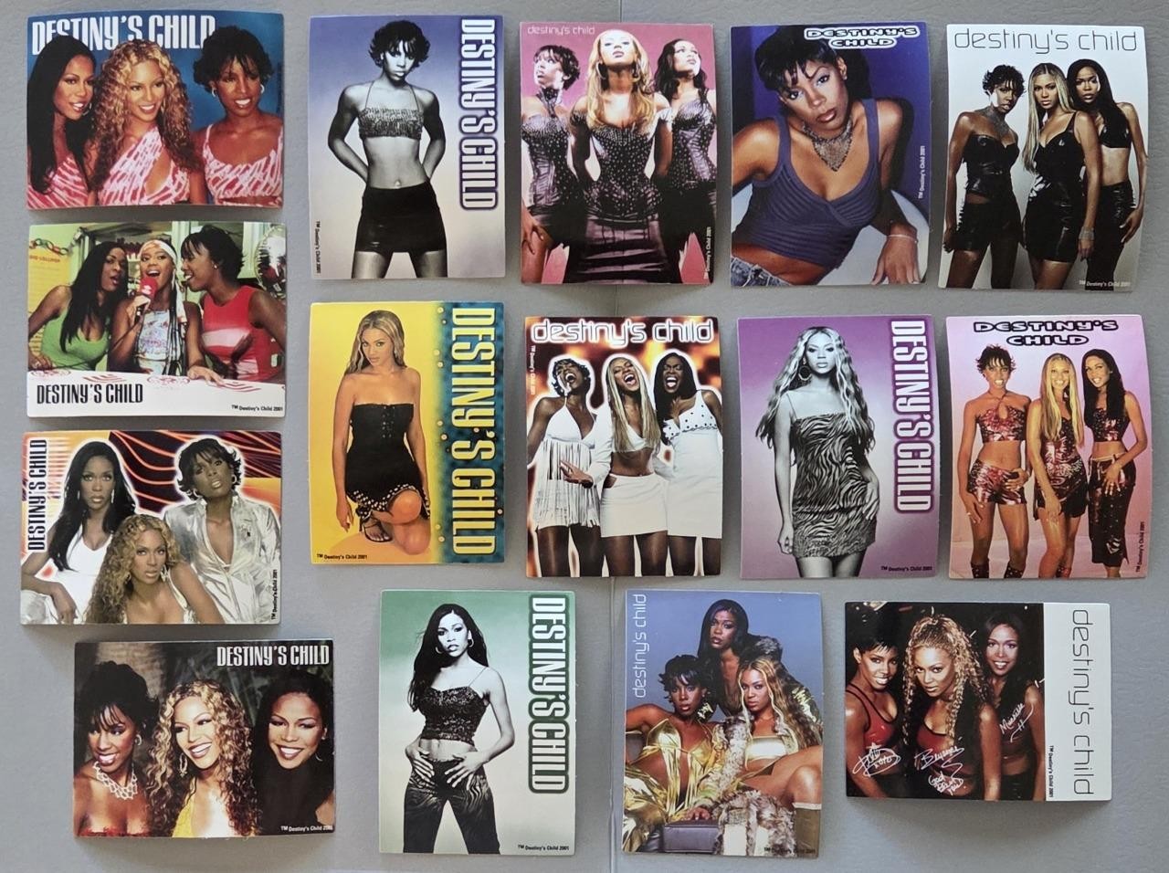 15 VTG 2001 Destiny's Child Vending Machine Stickers, Beyonce, Kelly & Michelle 15 VTG 2001 Destiny's Child Vending Machine Stickers, Beyonce, Kelly & Michelle