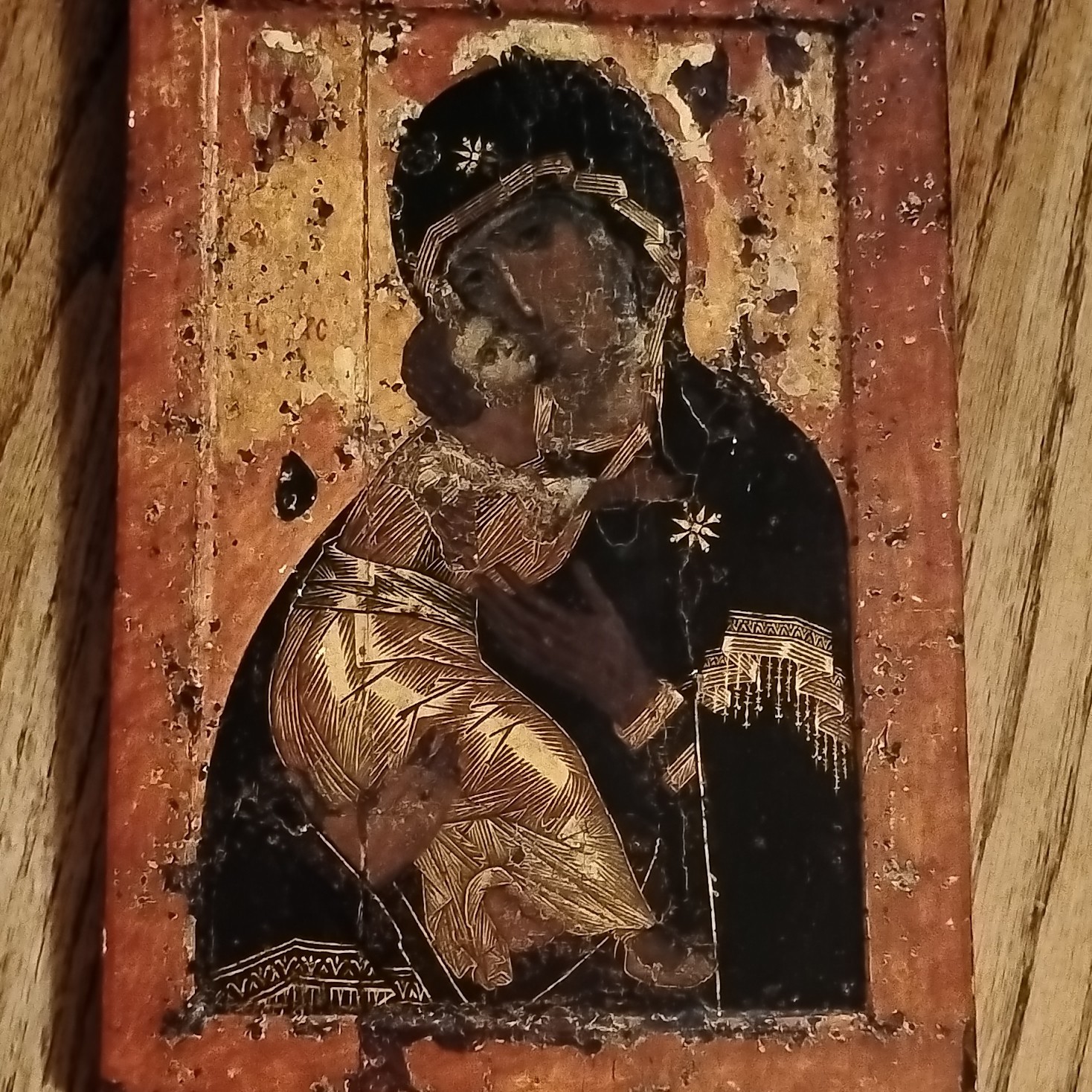 Antique Virgin Of Vladimir icon