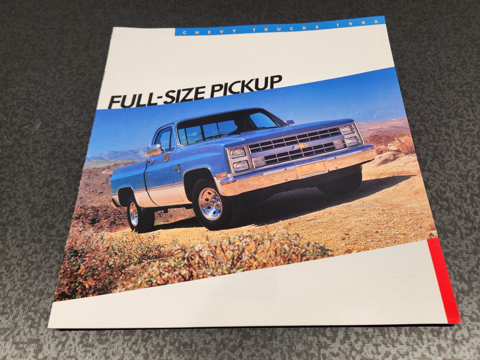 1986 Chevrolet Pickup Truck Sales Dealer Brochure Catalog Silverado Uncirculated 1986 Chevrolet Pickup Truck Sales Dealer Brochure Catalog Silverado Uncirculated