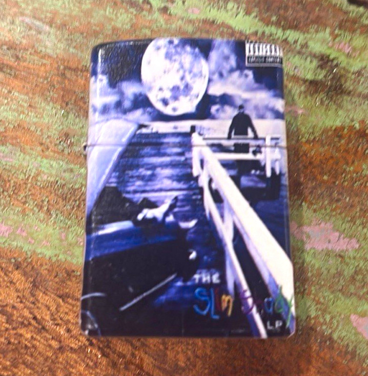 Eminem Slim Shady LP zippo lighter Eminem Slim Shady LP zippo lighter