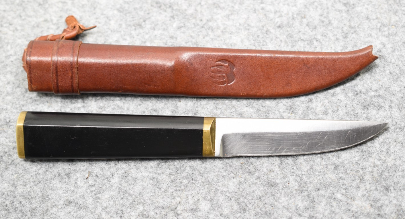 Vintage Tapio WIRKKALA Design HACKMAN Puukko Knife Sotrsakoski FINLAND 4" blade Vintage Tapio WIRKKALA Design HACKMAN Puukko Knife Sotrsakoski FINLAND 4" blade
