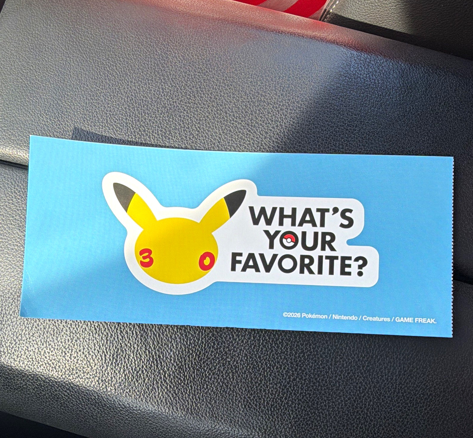 Pokémon 30th Collection Tin Redemption Ticket Pikachu Valid for 2 Tins 9/27
