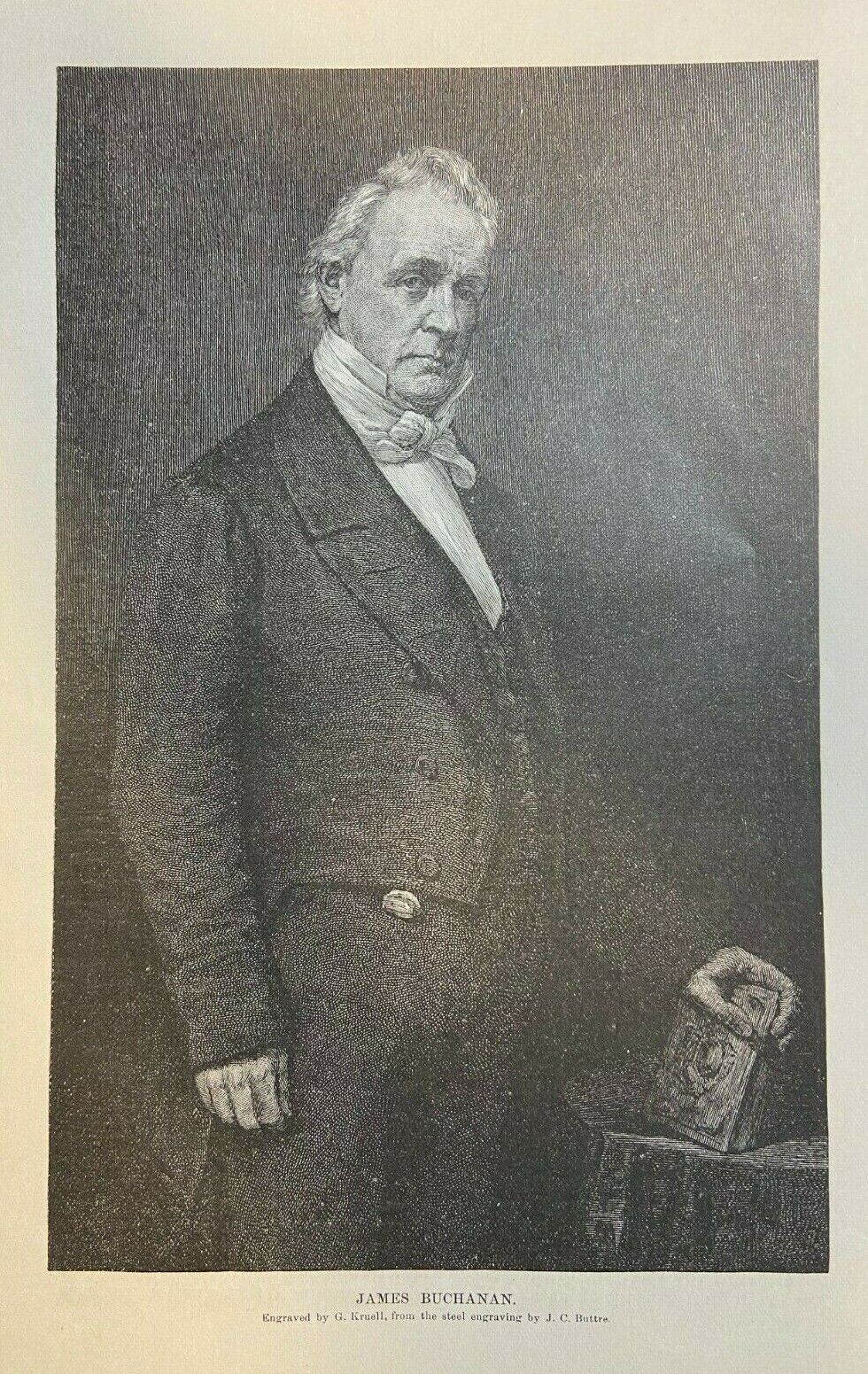 1884 President James Buchanan