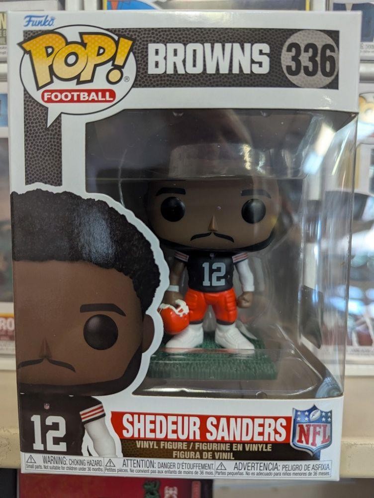 Shedeur Sanders Funko Pop NFL Series 15 Vinyl Figure #336 Cleveland Browns Shedeur Sanders Funko Pop NFL Series 15 Vinyl Figure #336 Cleveland Browns