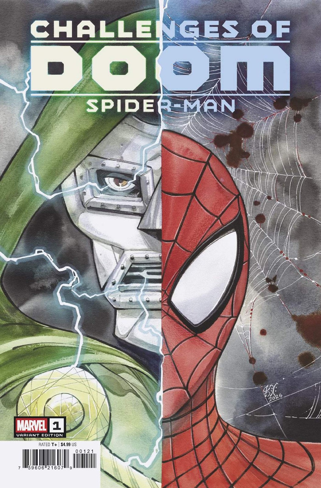 Challenges Of Doom: Spider-Man #1 Peach Momoko Variant Challenges Of Doom: Spider-Man #1 Peach Momoko Variant